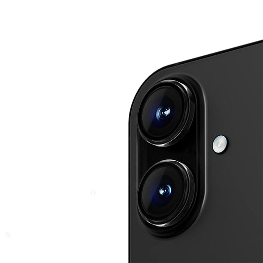 ANANK AR Circle Lens Guard with Anti-reflective Coating for iPhone 16/16 Plus - Transparent