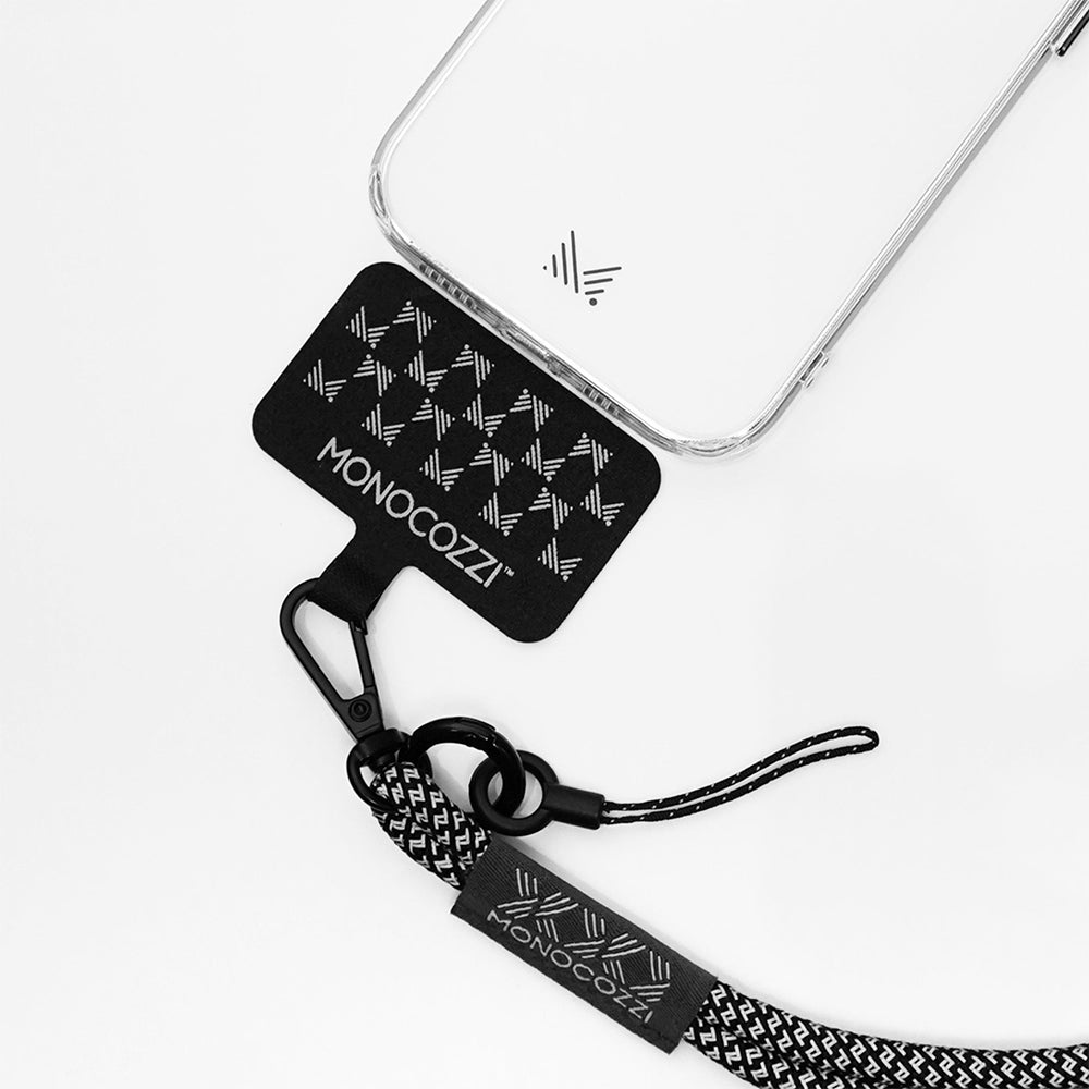Monocozzi ESSENTIALS | Phone Strap with AirPods Pro holder function - Black