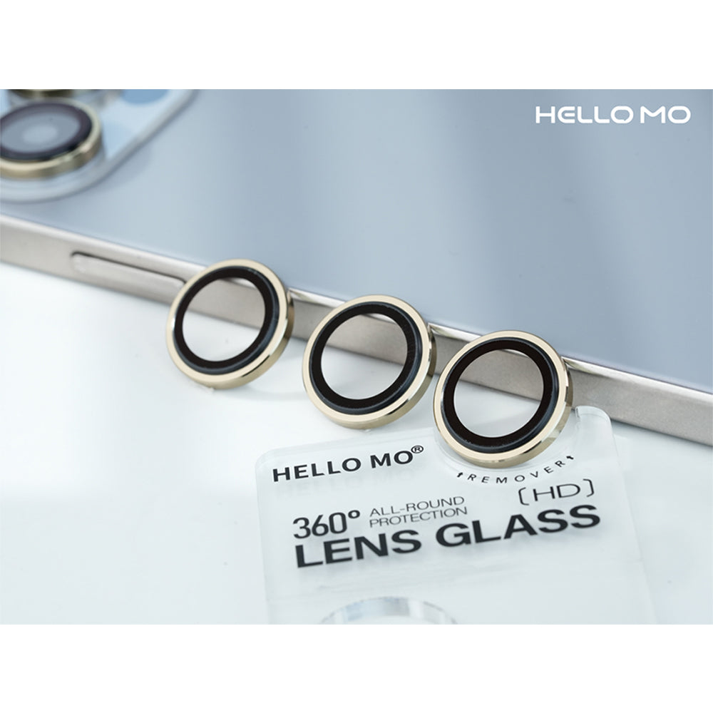 Hello MO HD Camera Lens Protector for iPhone 16 Pro / 16 Pro Max - Bronze