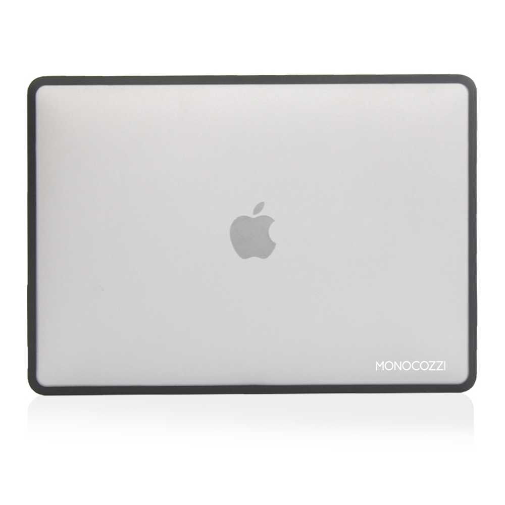Monocozzi LUCID | Shockproof Polycarbonate Clear Case for MacBook Air 15-inch M2 - Charcoal