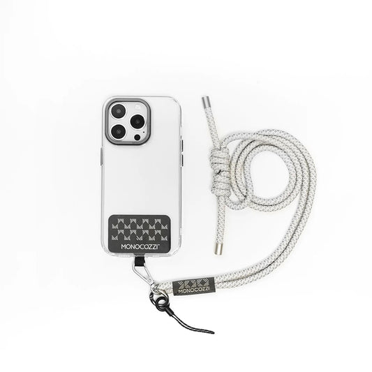 Monocozzi ESSENTIALS | Phone Strap with AirPods Pro holder function - Grey