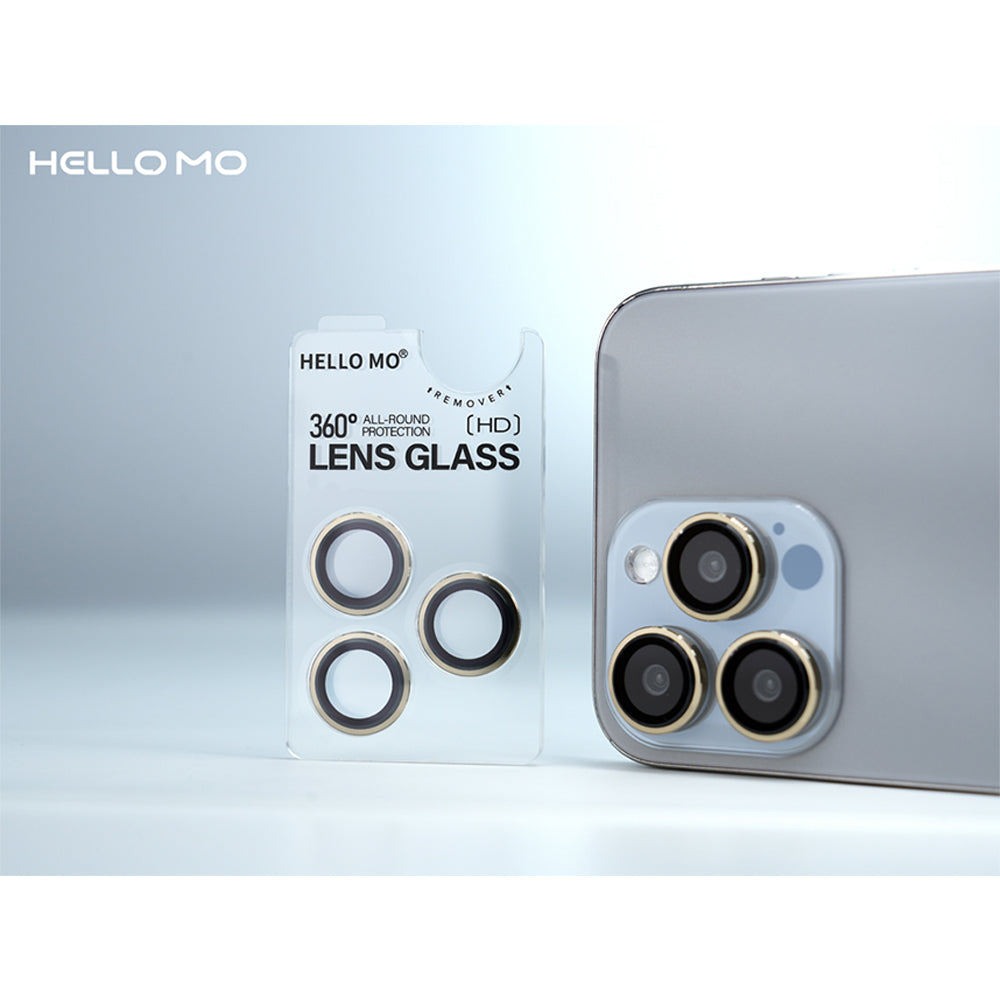 Hello MO HD Camera Lens Protector for iPhone 16 Pro / 16 Pro Max - Bronze