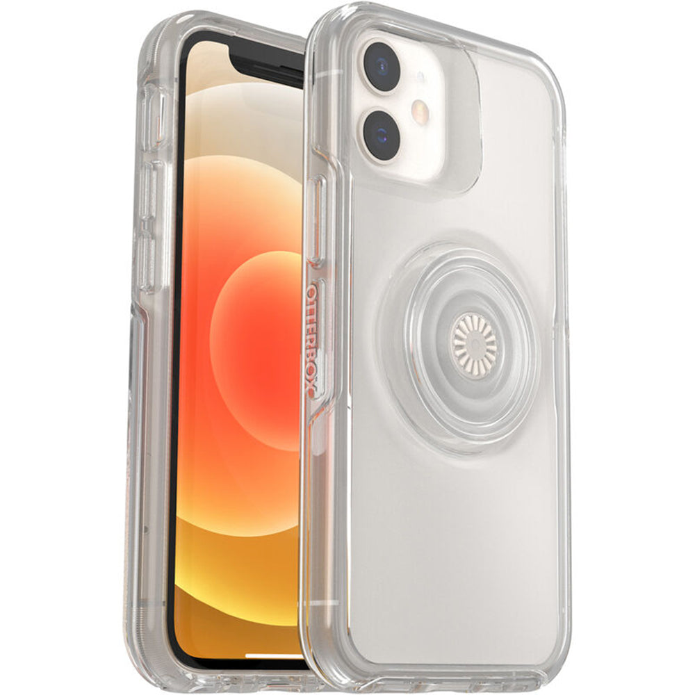 OtterBox iPhone 12 mini Otter + Pop Symmetry Series Clear Case