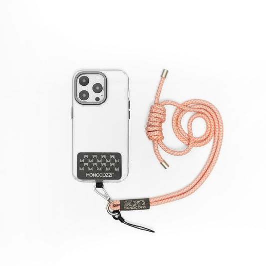 Monocozzi ESSENTIALS | Phone Strap with AirPods Pro holder function - Pink