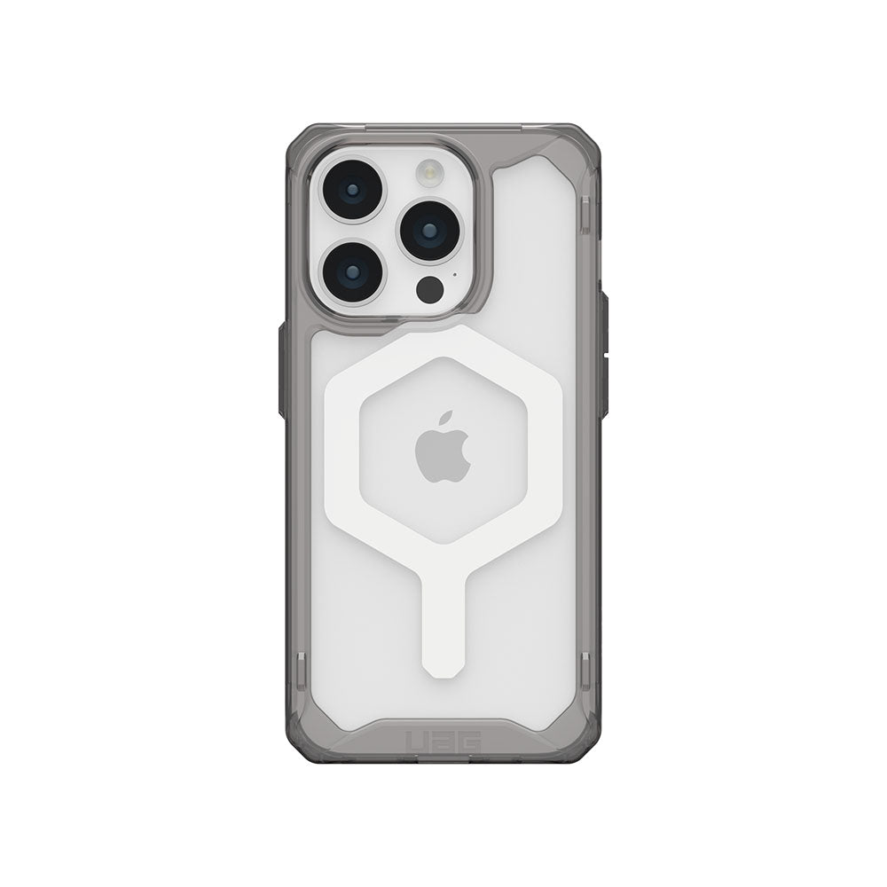 UAG Plyo for Magsafe iPhone 15 Pro Case - Ash/White
