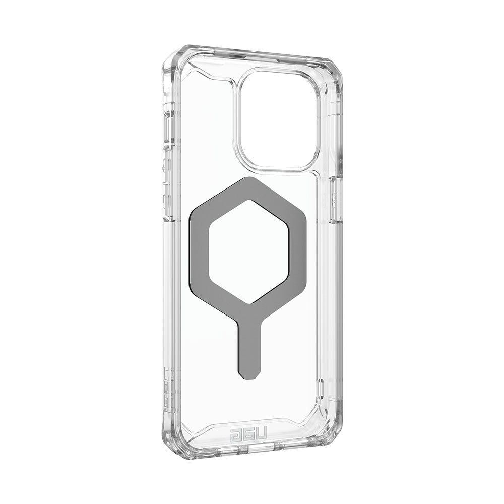 UAG Plyo for Magsafe iPhone 15 Pro Max Case - Ice/Silver