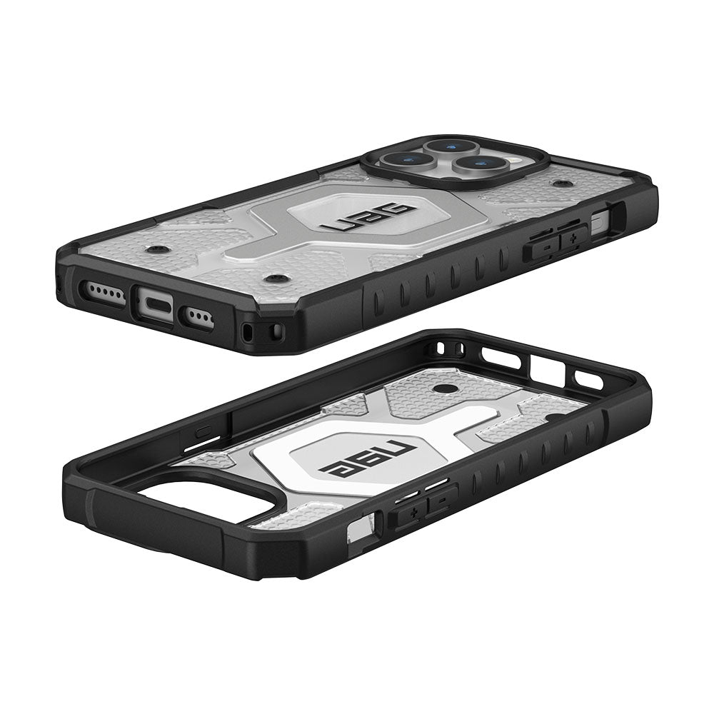 UAG Pathfinder for Magsafe iPhone 15 Pro Max Case - Ice