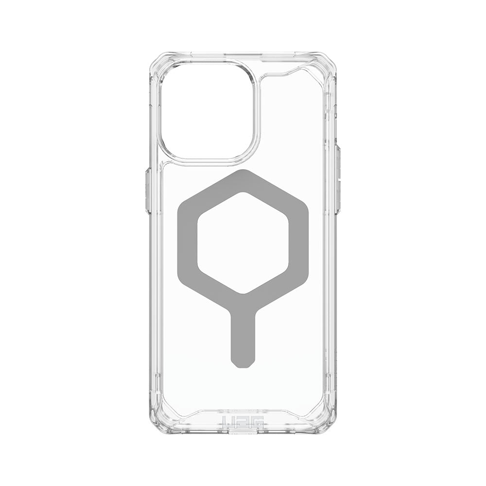 UAG Plyo for Magsafe iPhone 15 Pro Max Case - Ice/Silver