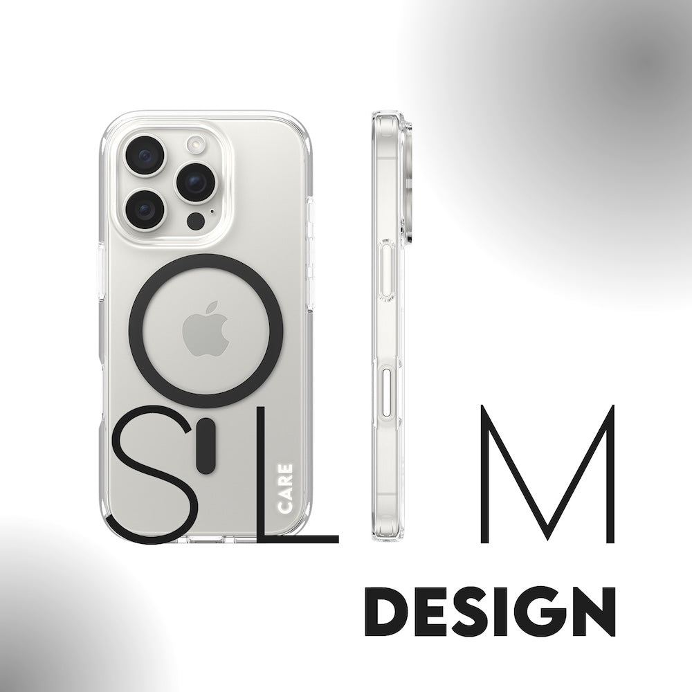 CARE by PanzerGlass Case Flagship Black MagSafe for iPhone 16 Pro