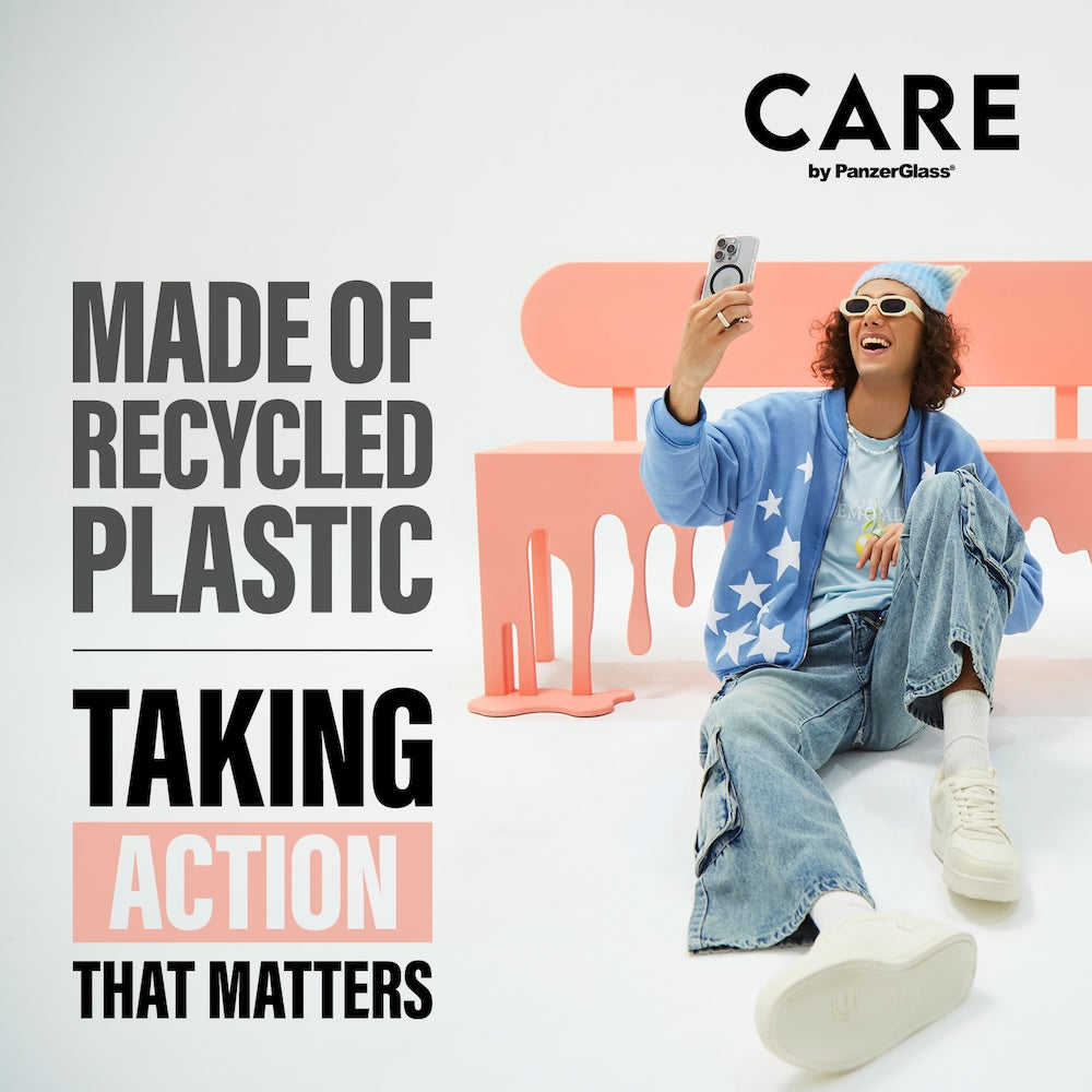 CARE by PanzerGlass Case Flagship Black MagSafe for iPhone 16 Pro