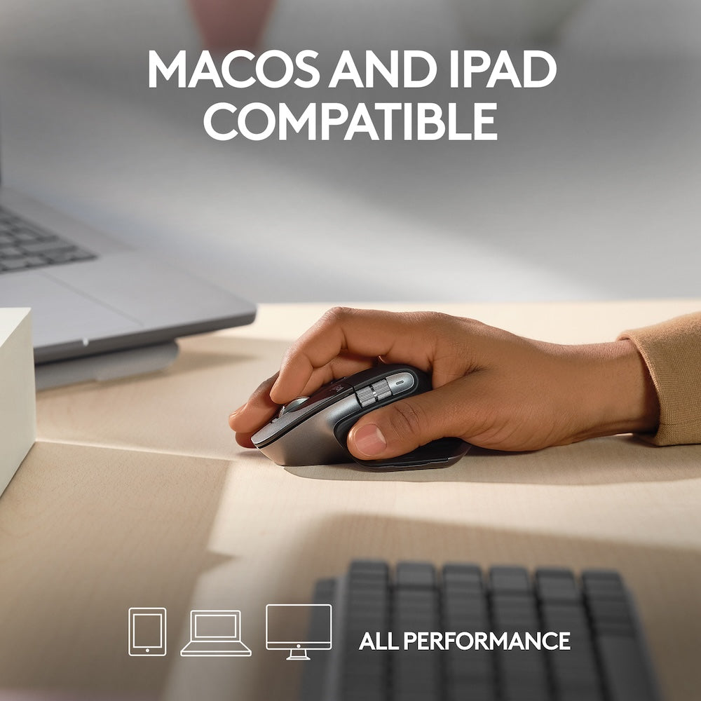 Logitech MX Master 3s Mouse For Mac - Space Grey