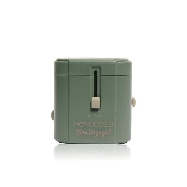 Monocozzi Bon Voyage Travel Adaptor - Green