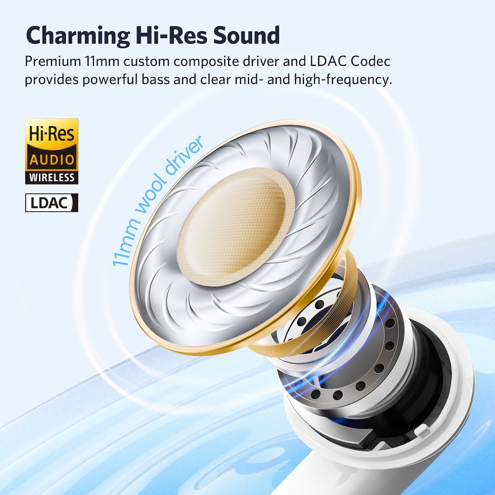 EarFun Air 2 NC TWS White