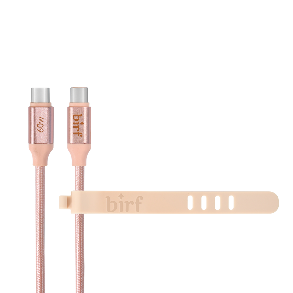 Birf Cable USB-C 60W Charge & Sync 120cm Earth