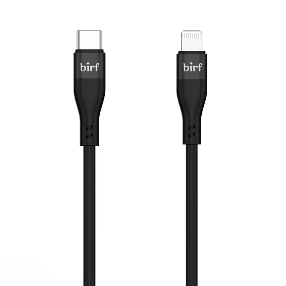 Birf Cable USB-C to Lightning MFI 120cm Black
