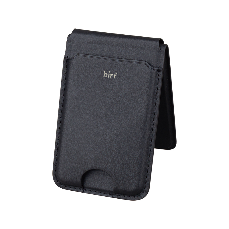 Birf 4-in-1 Vegan Leather Magnetic Charger & Wallet - Graphite