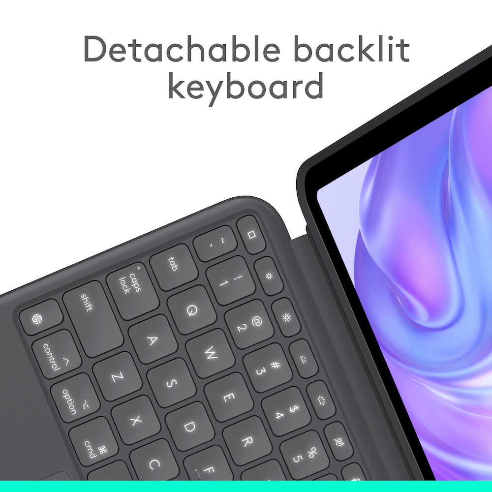 Logitech Combo Touch For iPad Pro 11-inch (M4) - Graphite
