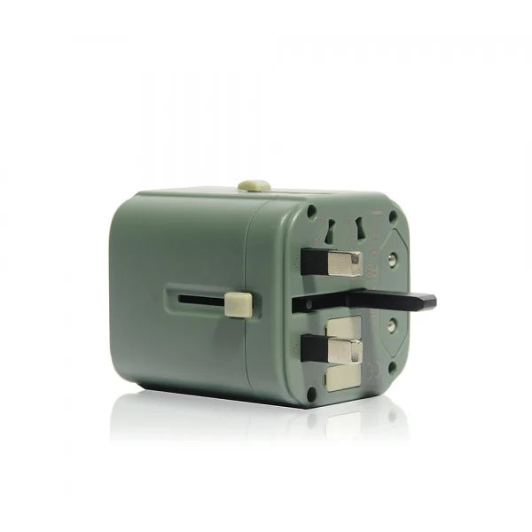 Monocozzi Bon Voyage Travel Adaptor - Green