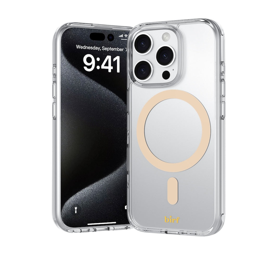 Birf iPhone 16 Pro Max Anti-Fingerprint Matte Gold Case