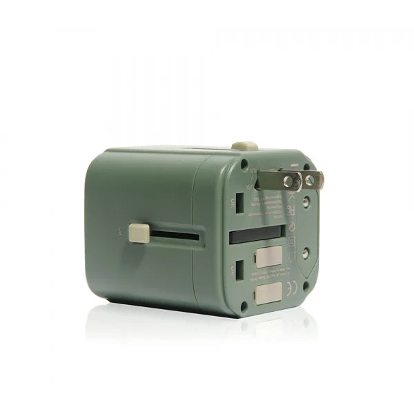 Monocozzi Bon Voyage Travel Adaptor - Green