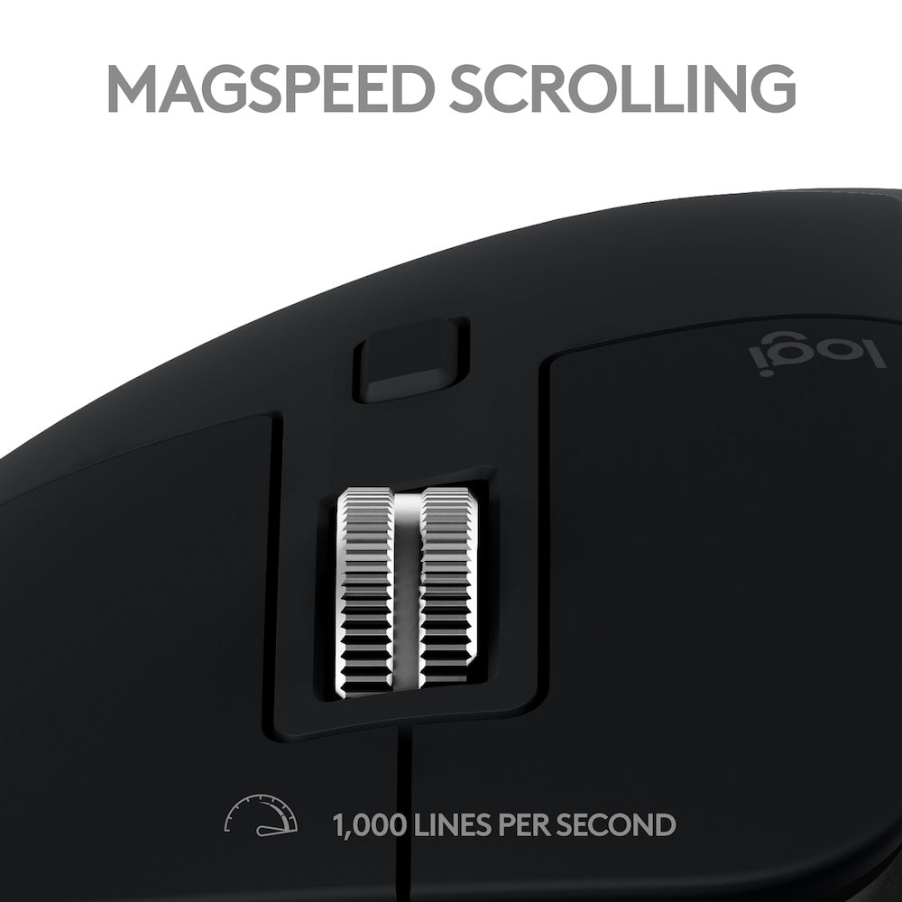 Logitech MX Master 3s Mouse For Mac - Space Grey