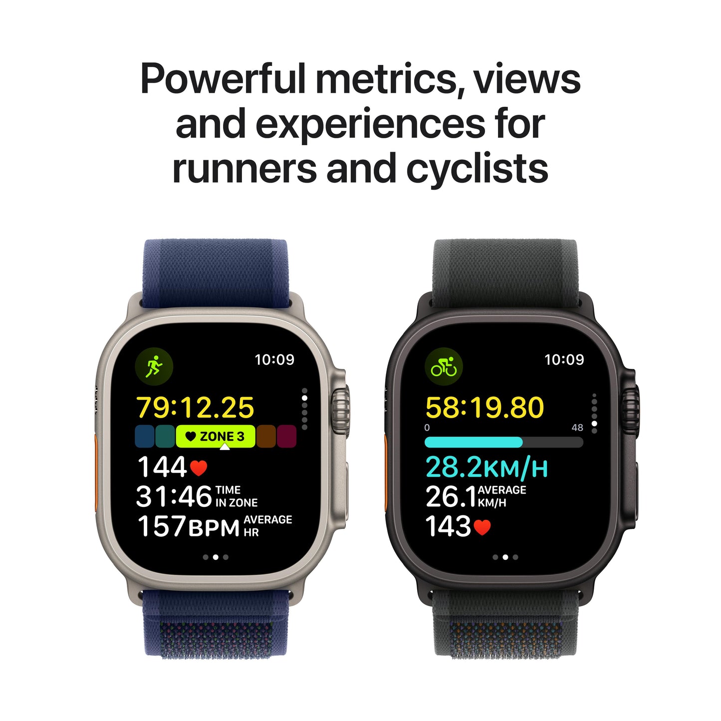 Apple Watch Ultra 2 GPS + Cellular 49mm Natural Titanium Case with Navy Ocean Band