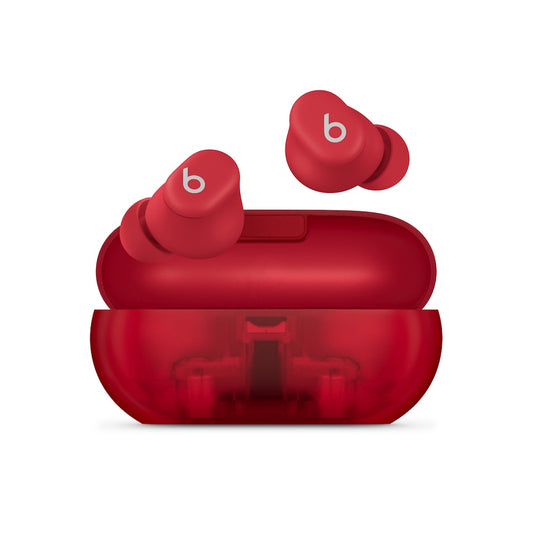 Beats Solo Buds True Wireless Earbuds - Transparent Red