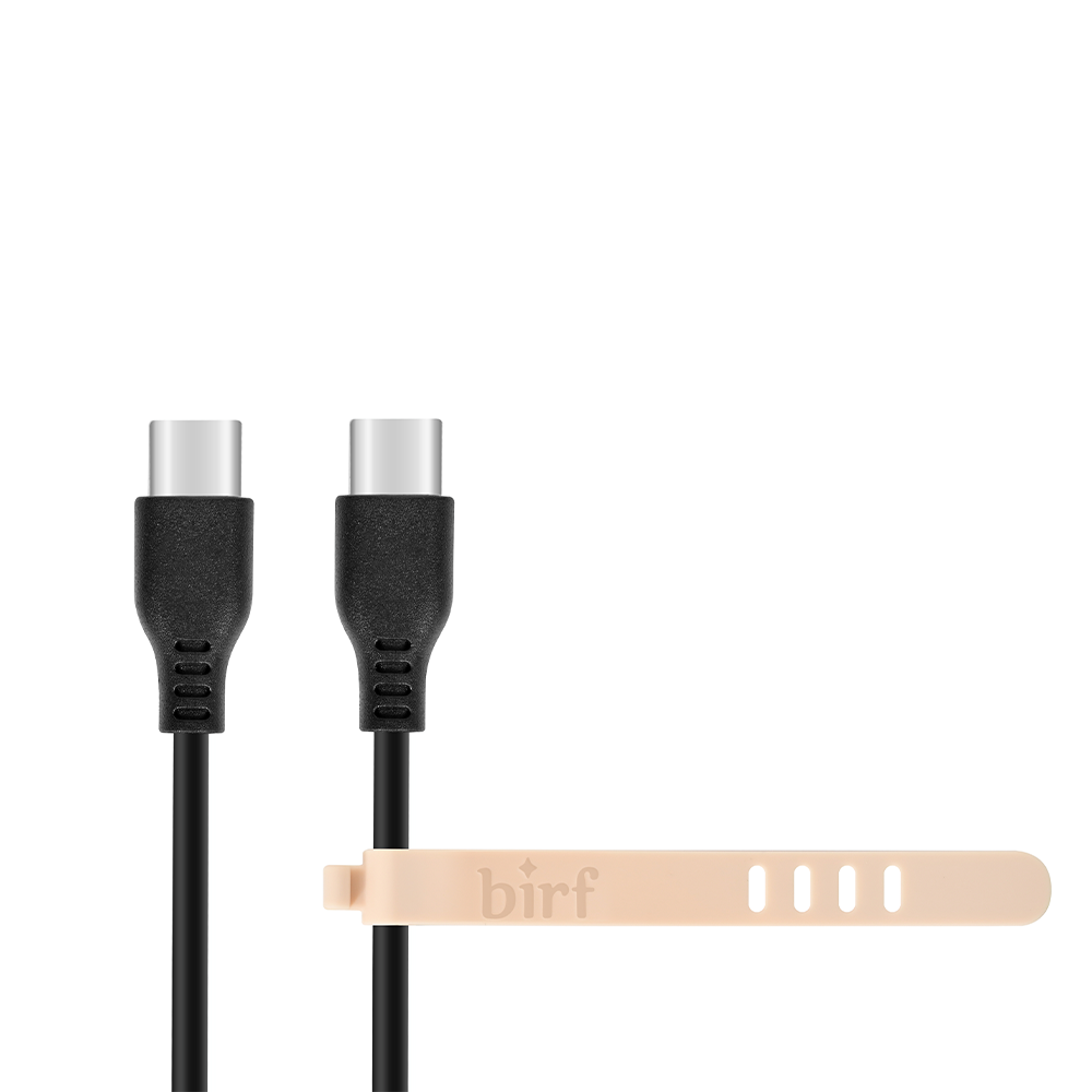 Sleek Birf 3-in-1 wireless charger for phone, smartwatch, and earbuds with compact design.