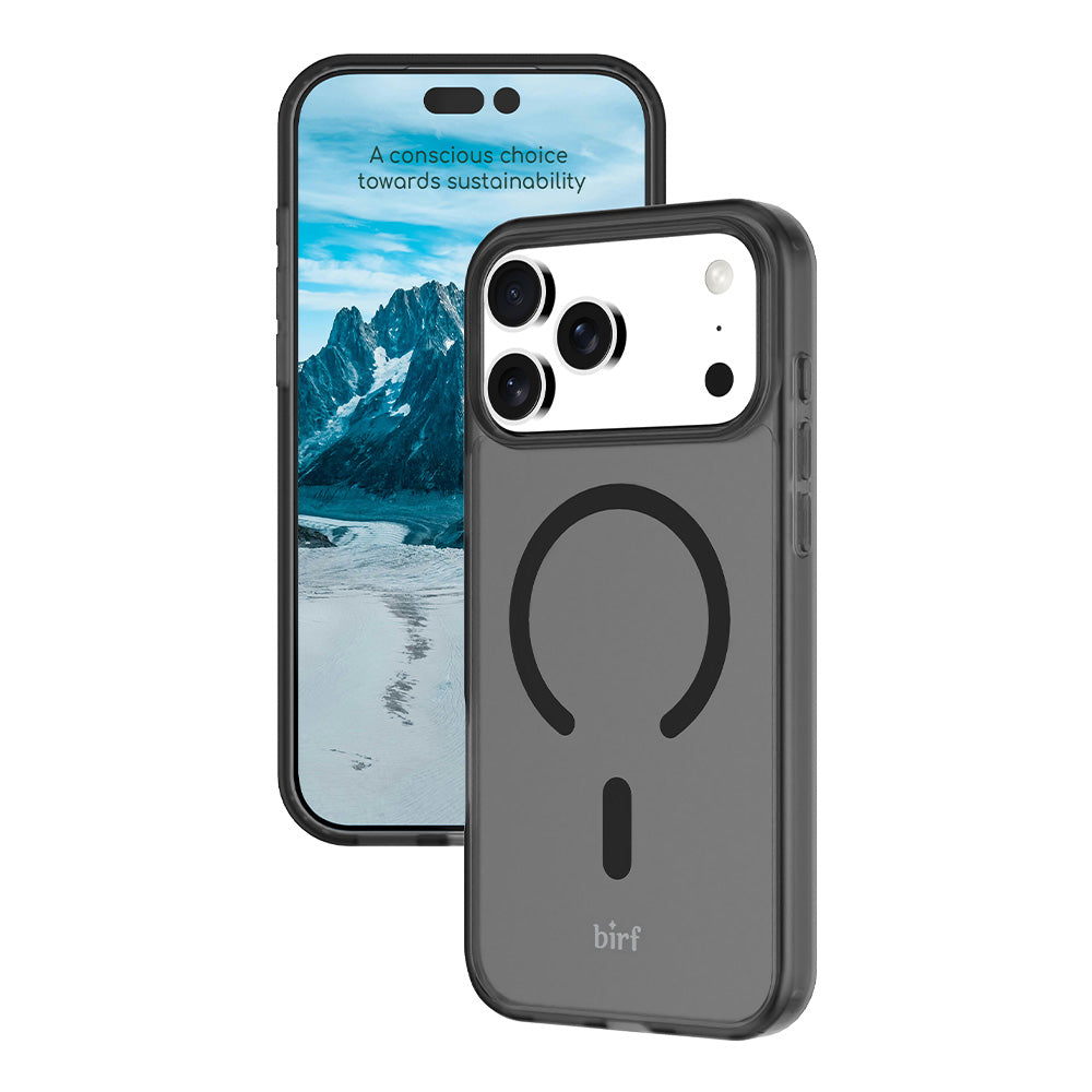 Birf Magsafe EcoGuard Frosted Case for iPhone 17 Pro Black