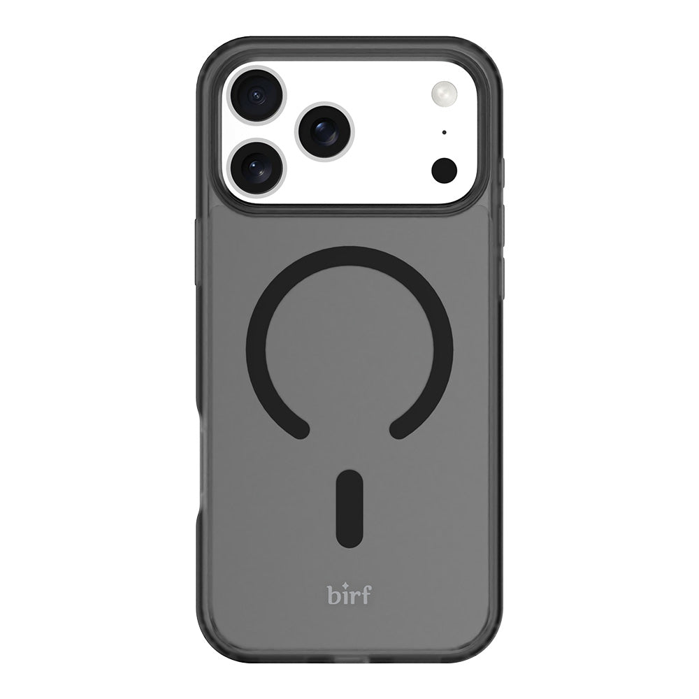 Birf Magsafe EcoGuard Frosted Case for iPhone 17 Pro Black