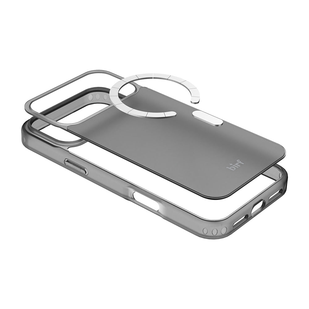 Birf Magsafe EcoGuard Frosted Case for iPhone 17 Pro Black