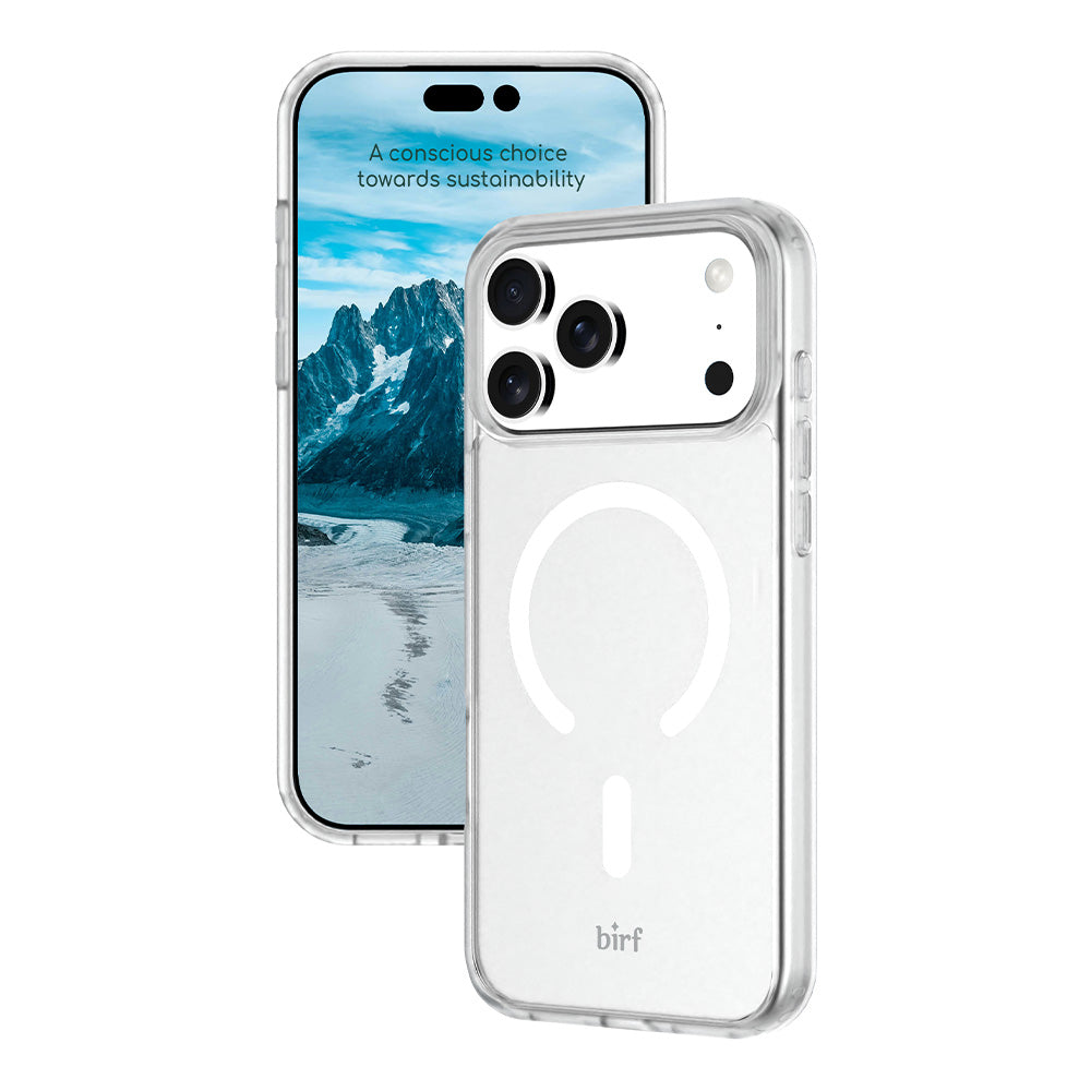 Birf Magsafe EcoGuard Frosted Case iPhone 17 Pro Clear