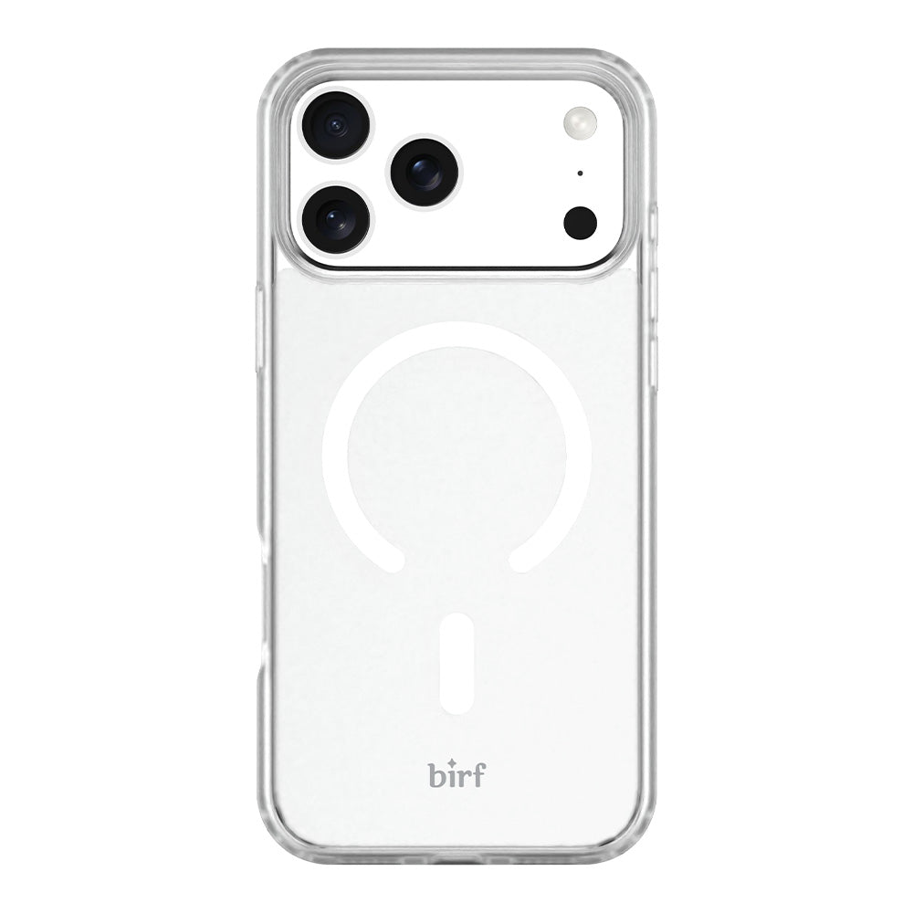 Birf Magsafe EcoGuard Frosted Case iPhone 17 Pro Clear