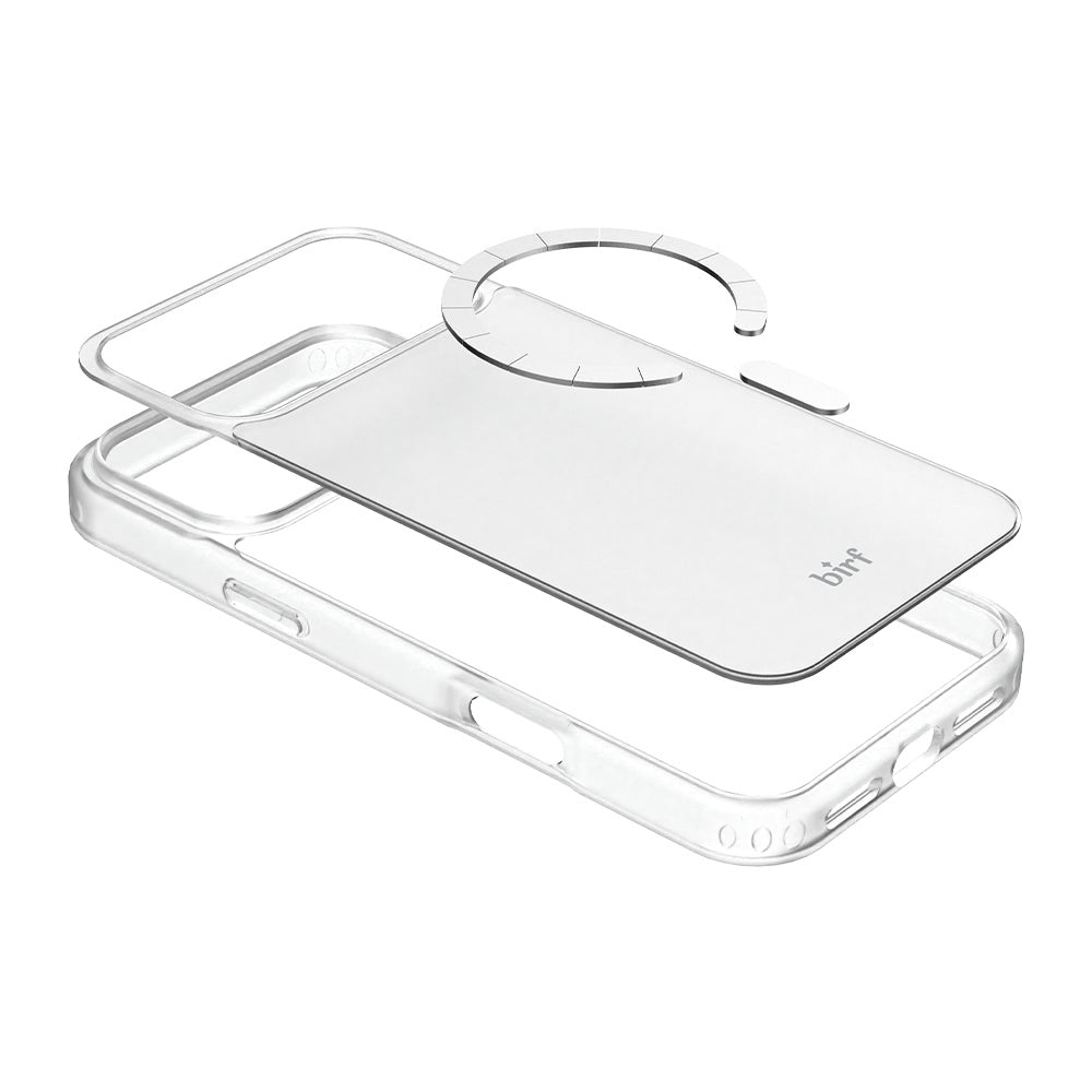 Birf Magsafe EcoGuard Frosted Case iPhone 17 Pro Clear