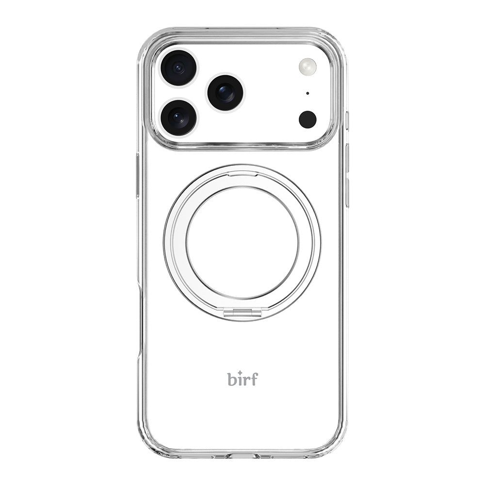 Birf Magsafe GreenGuard 360 Kickstand Case iPhone 17 Pro Clear