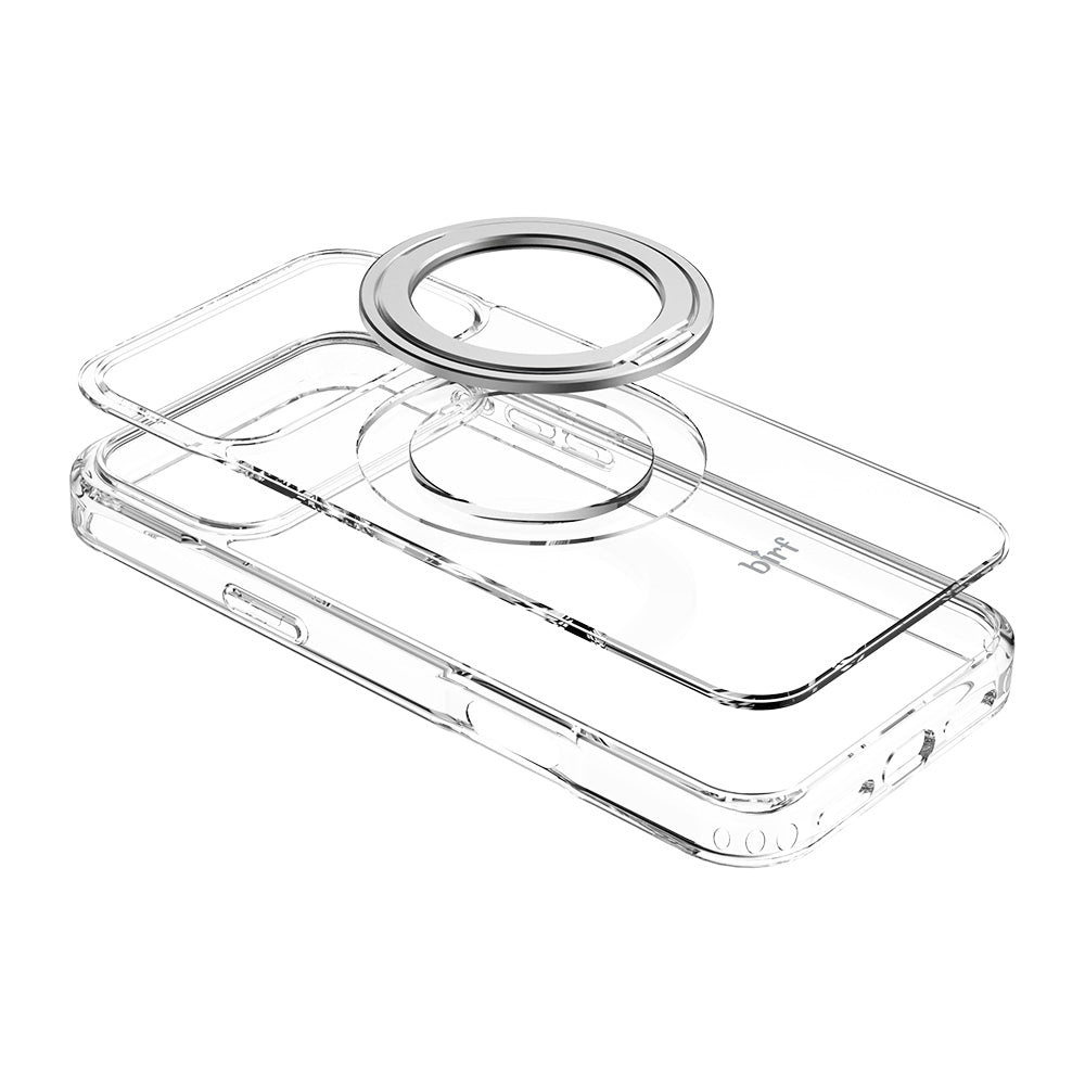 Birf Magsafe GreenGuard 360 Kickstand Case iPhone 17 Pro Clear