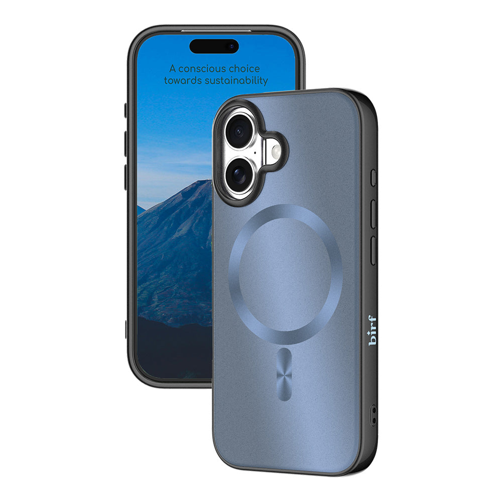 Birf Magsafe GreenGuard Lumi Case iPhone 17 Blue Gold