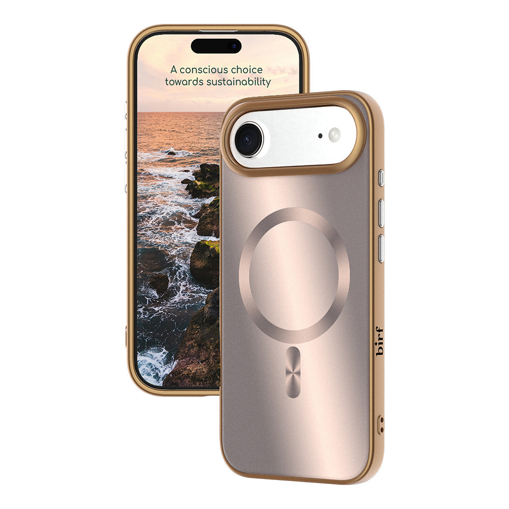 Birf Magsafe GreenGuard Lumi Case iPhone Air Rose Gold