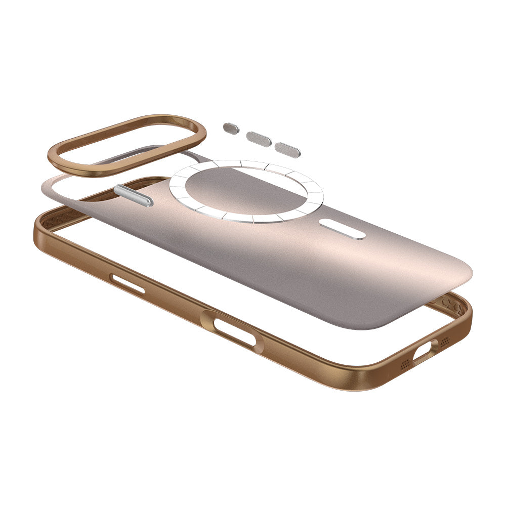 Birf Magsafe GreenGuard Lumi Case iPhone Air Rose Gold