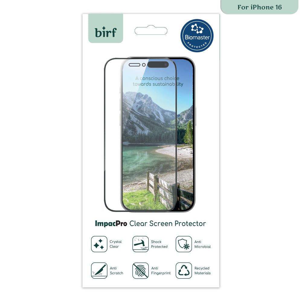 Birf iPhone 16 ImpacPro Ultra Clear Screen Protector