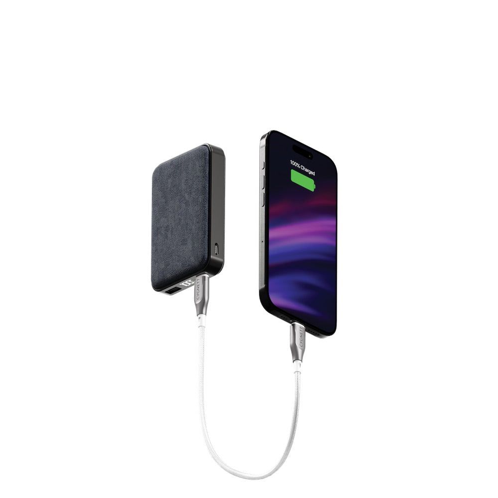 Cygnett ChargePro 10K mAh Power Bank - Midnight Blue