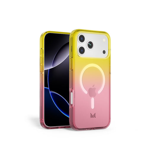 Monocozzi ESSENTIALS Magsafe Case for iPhone 17 Pro - Pink/Yellow