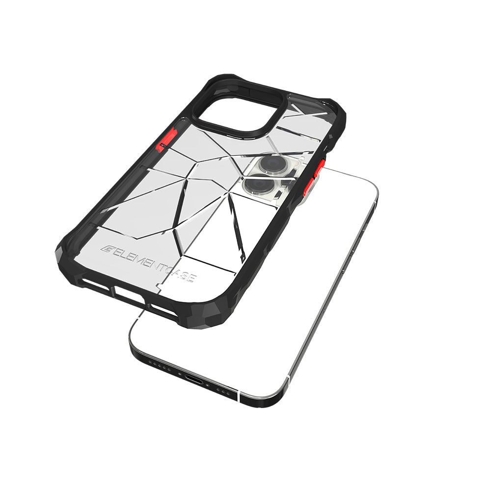 Element Special Ops iPhone 14 Pro - Clear/Black