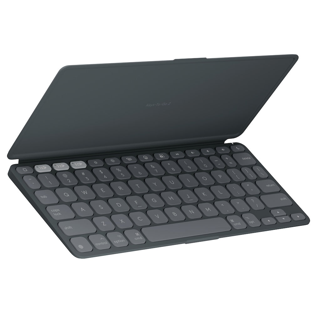 Logitech Keys-To-Go 2 Bluetooth Keyboard For Apple Devices - Graphite