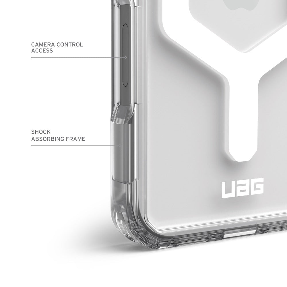 UAG iPhone 16 Plyo Magsafe Ice/White