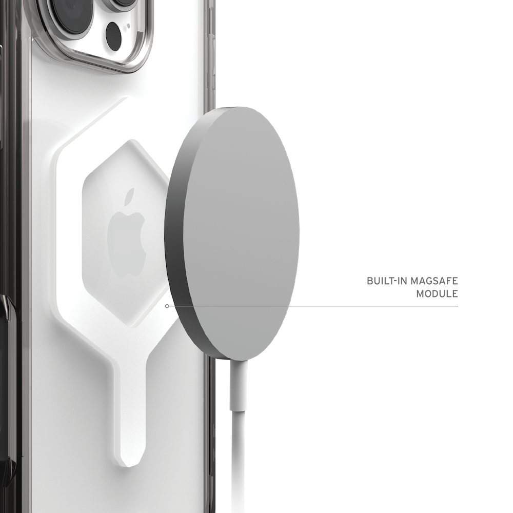 UAG iPhone 16 Pro Max Plyo Magsafe Ash/White