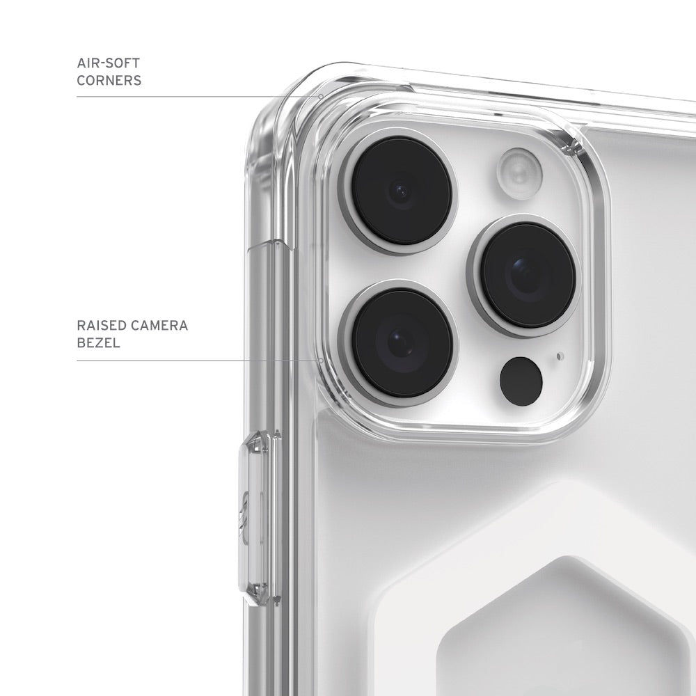 UAG iPhone 16 Pro Max Plyo Magsafe Ice/White
