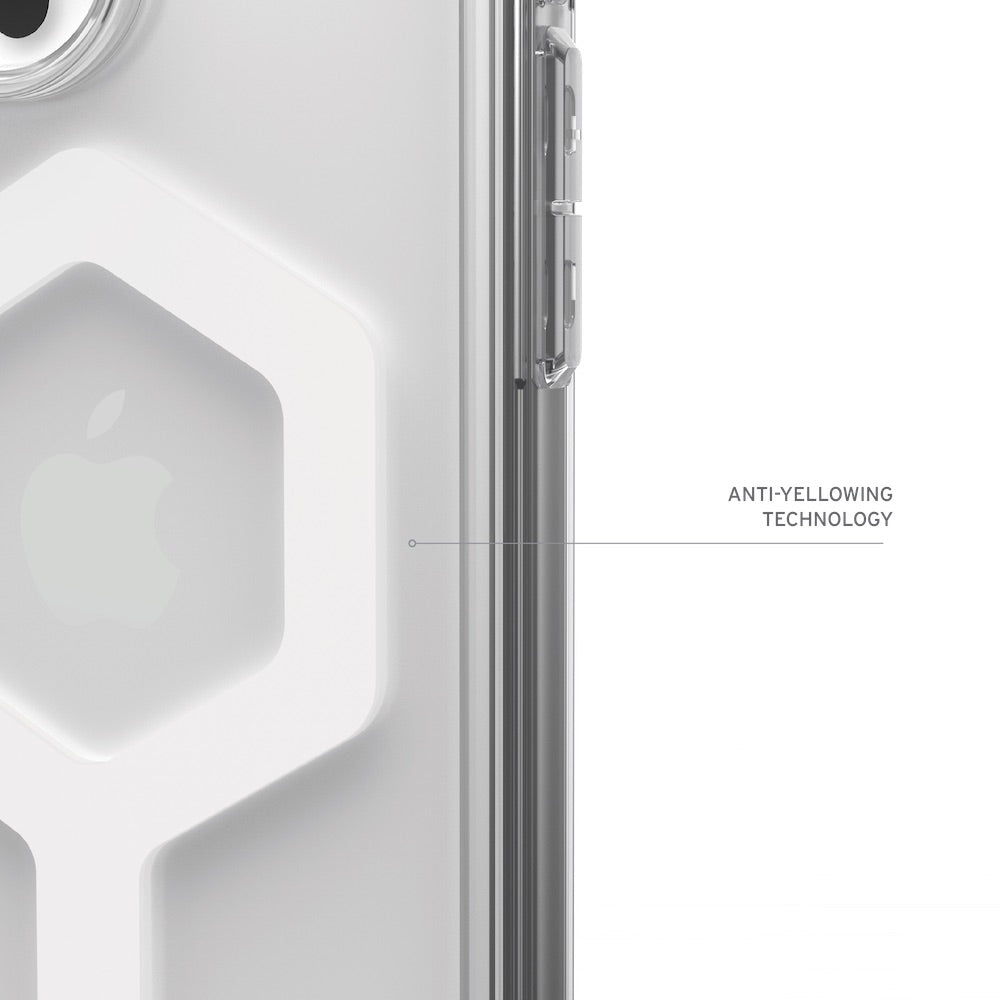 UAG iPhone 16 Pro Max Plyo Magsafe Ice/White