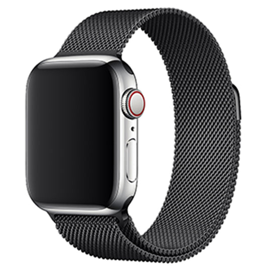 MACHINO Steel Strap for Apple Watch 41/40/38mm - Black