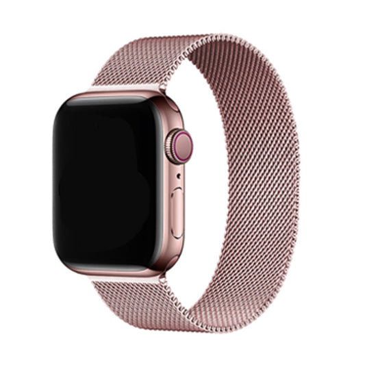 MACHINO Steel Strap for Apple Watch 49/45/44/42mm - Rose Pink